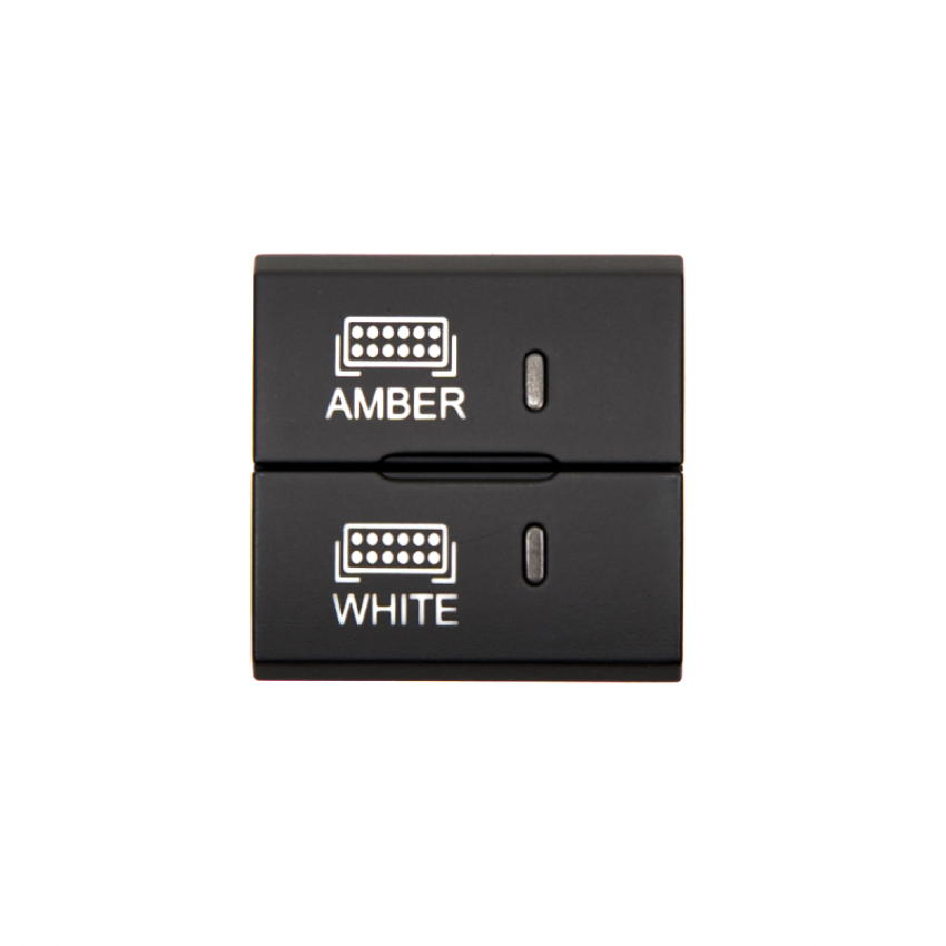 Cali Raised LED CR4121 Cali Raised Square Style Dual Function Toyota Oem Style Amber & White Switch