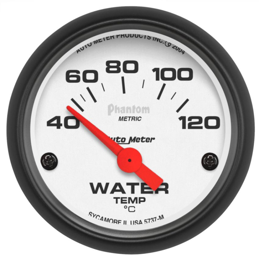 AutoMeter 5737-M GAUGE, WATER TEMP, 2 1/16