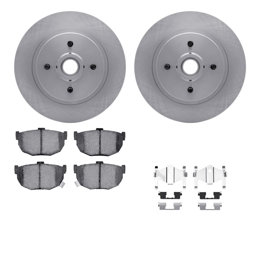 Dynamic Friction 6512-67206 Rotor Kit
