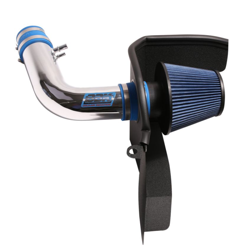 BBK Performance Parts 1846 2015-2017 MUSTANG 3.7L COLD AIR INDUCTION SYSTEM (Powder Coated Chrome)