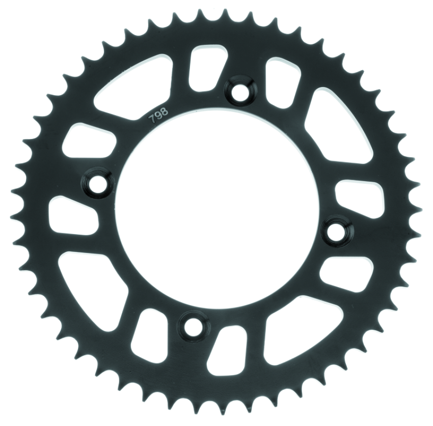 BikeMaster 965732 Suzuki Rear Steel Sprocket 428 49T - Black