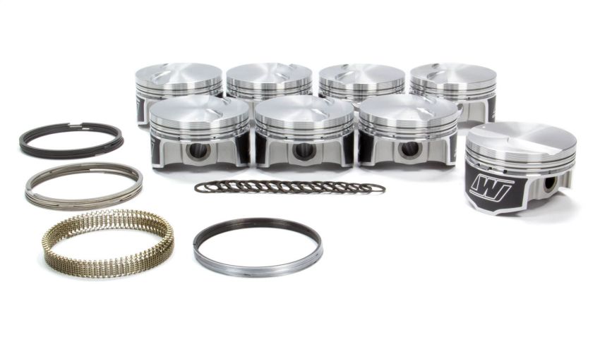Wiseco K398X3905 Piston Set, Chevrolet, LS, 3.905 in. Bore, Professional, Set of 8
