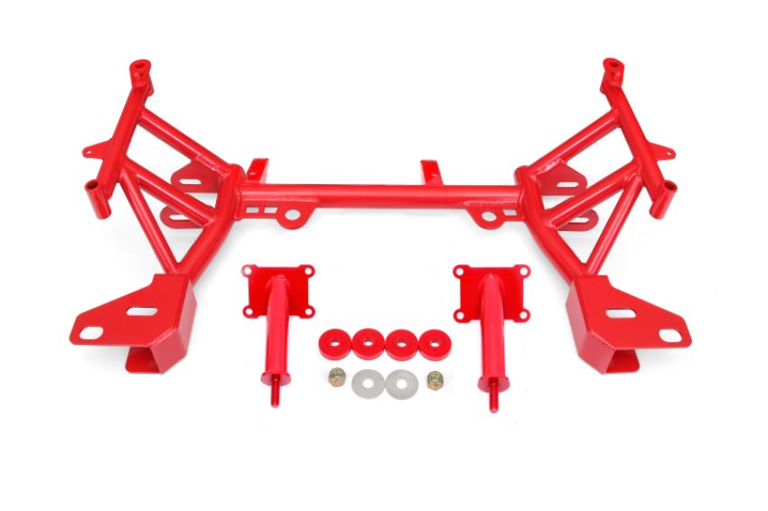 BMR Suspension KM349R K-member, Low Mount Turbo, LS1 Motor Mounts, Pinto Mounts