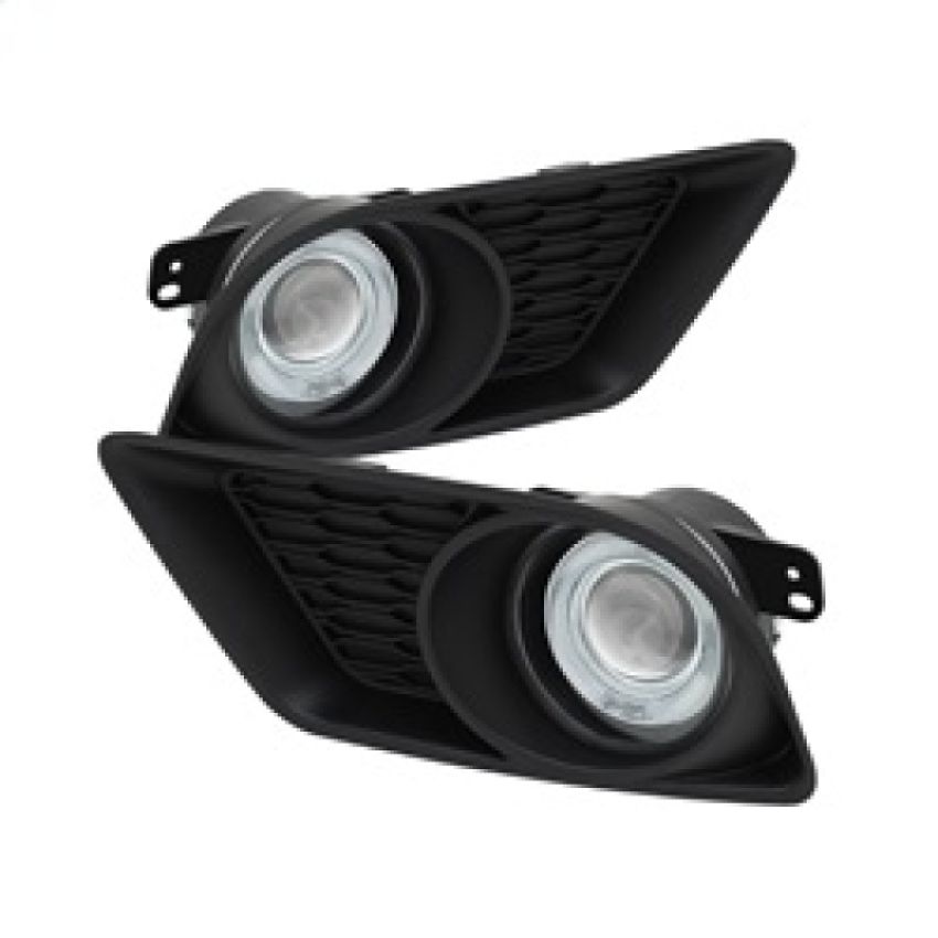SPYDER 5073273 Halo Projector Fog Lights w/Switch - Clear