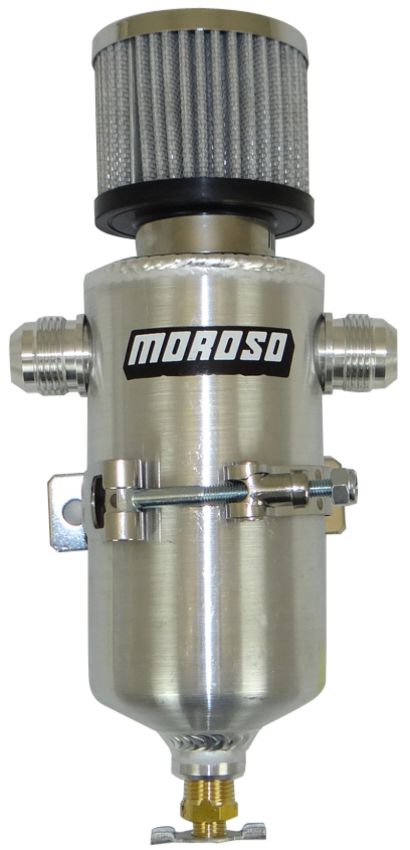 MOROSO MOR85469 Breather Tank- Dry Sump w/Two 12an Male