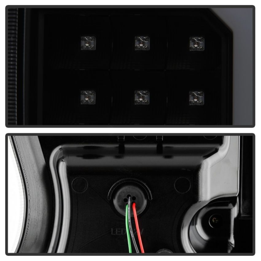 SPYDER 5086549 LED Tail Lights - Black Smoke