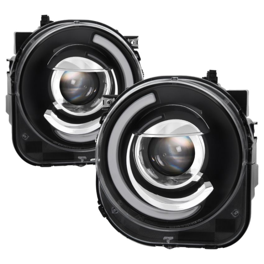 SPYDER 9039720 xTune 15-17 Jeep Renegade Light Bar DRL Projector Headlights -Black (PRO-JH-JREN-LBDRL-BK)