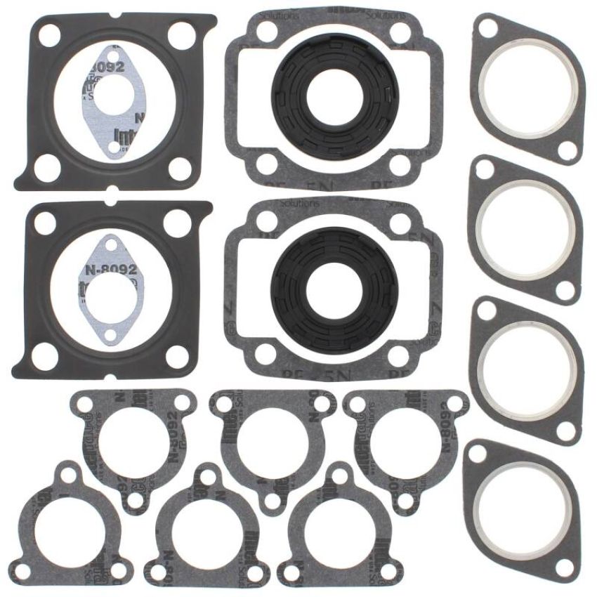 Vertex Pistons 711244 Vertex Gaskets 99-08 Arctic Cat Panther 370 Complete Gasket Kit w/ Oil Seals