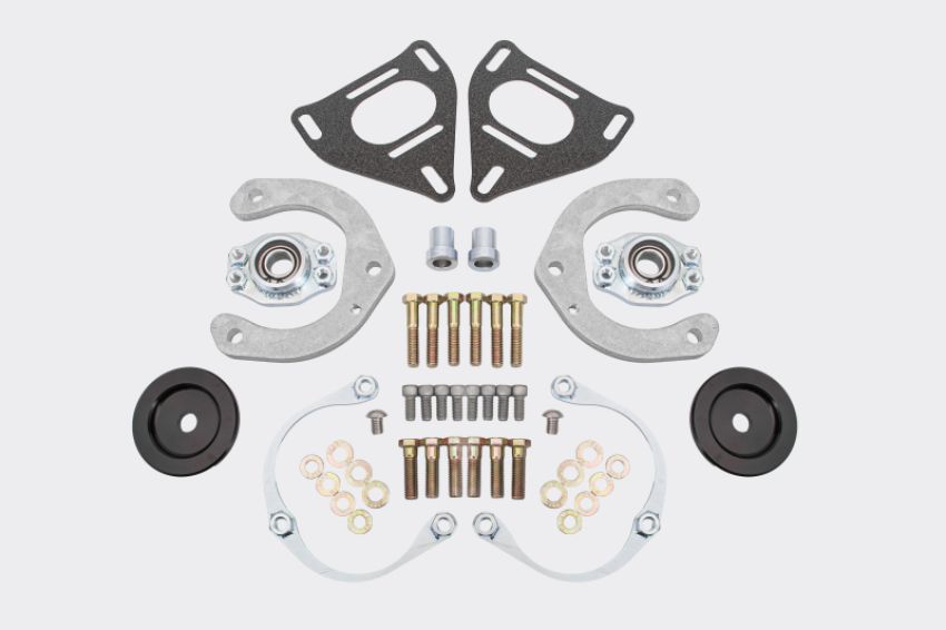 BMR Suspension WAK361H Caster camber plates, coil-over only