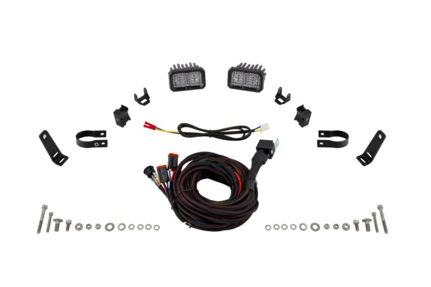 Diode Dynamics DD7731 Stage Series 1 1/2 In Roll Bar Reverse Light Kit SSC2 Pro (Pair)
