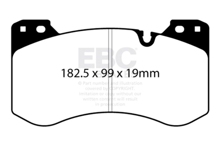 EBC Brakes DP42454R Yellowstuff Street And Track Brake Pads
