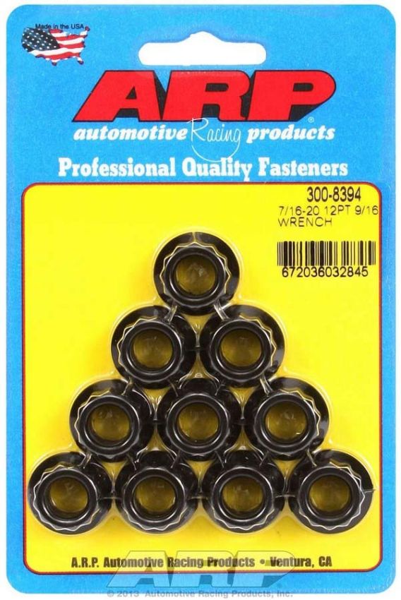 ARP ARP300-8394 7/16-20 12pt. Nuts (10)