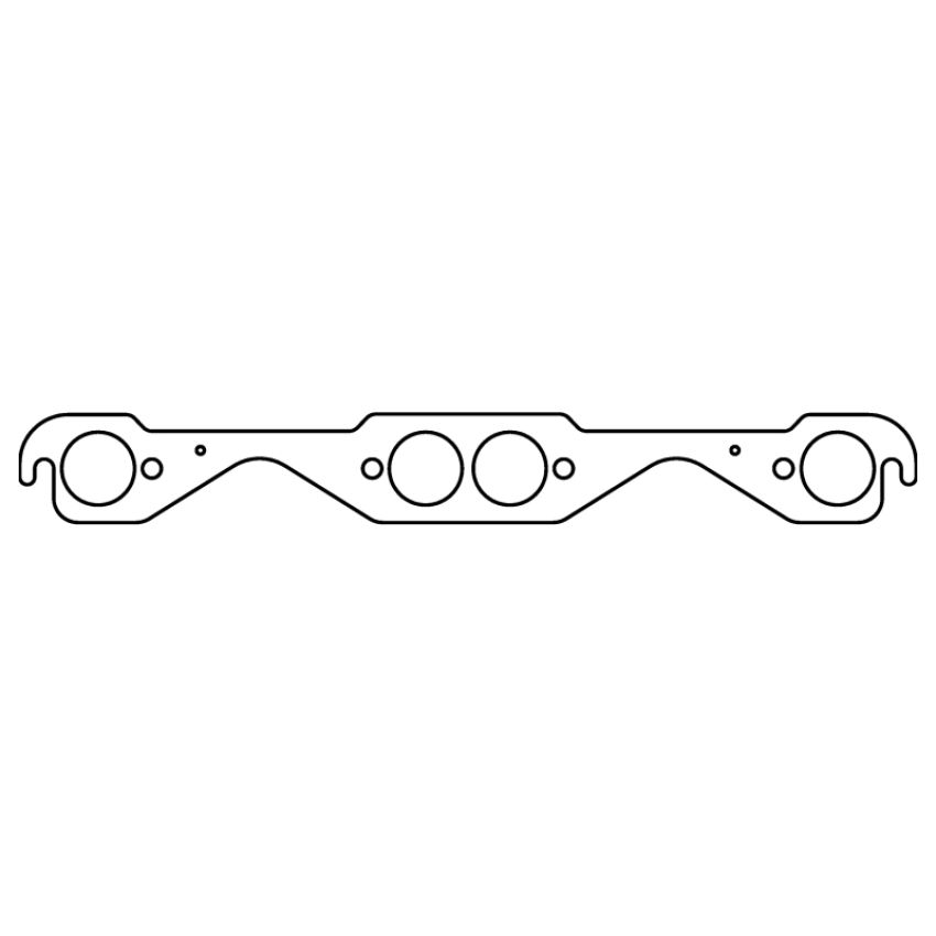 Cometic Gasket C5891-060 Cometic Chevrolet Gen-1 Small Block V8 .060in MLS Exhaust Manifold Gasket Set - 1.500in Round Port