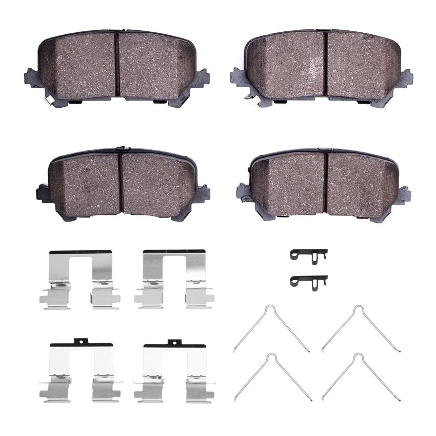 Dynamic Friction 1551-1724-01 Brake Pad Kt