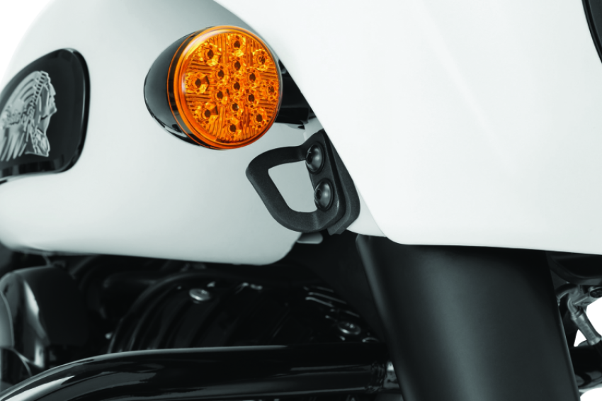 Kuryakyn 976 Tie Down Bracket 14-22 Indian Black