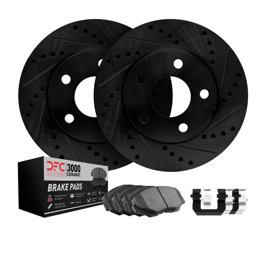 Dynamic Friction 8312-76169 Rotor Kit