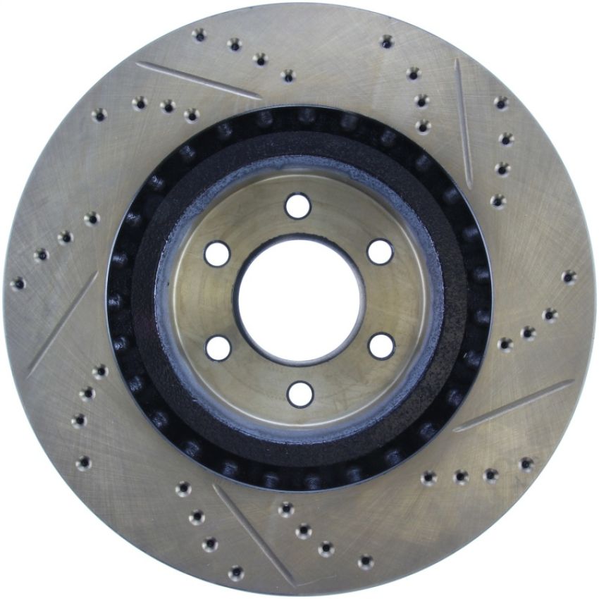 Stoptech 127.63036R Slotted & Drilled Sport Brake Rotor