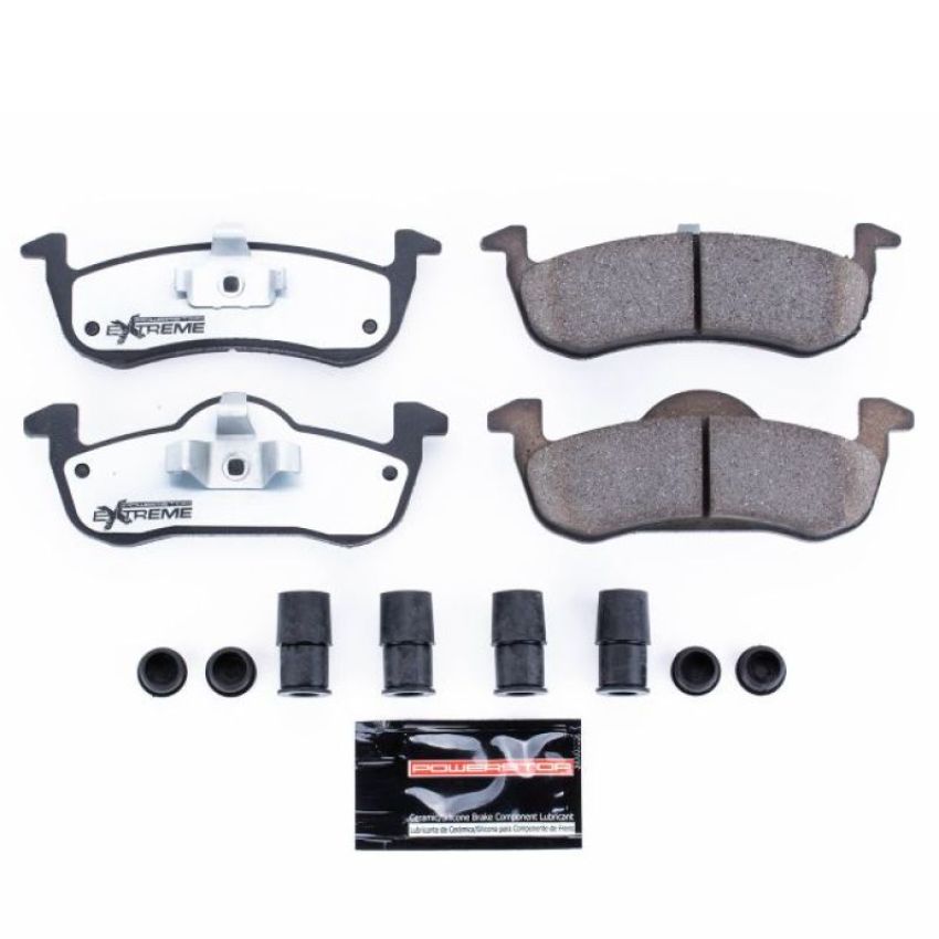 PowerStop Z36-1279 PowerStop - Z36 Truck and SUV Carbon-Fiber Ceramic Brake Pads with Hardware Kit