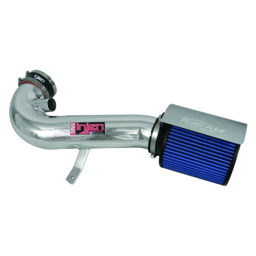 Injen 11 Ford Mustang GT V8 5.0L Power-Flow Polished Short Ram Air Intake w/ MR Tech & Heat Shield