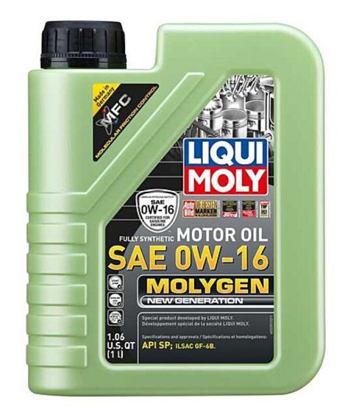 LIQUI MOLY 22251 1L Molygen New Generation Motor Oil SAE 0W16