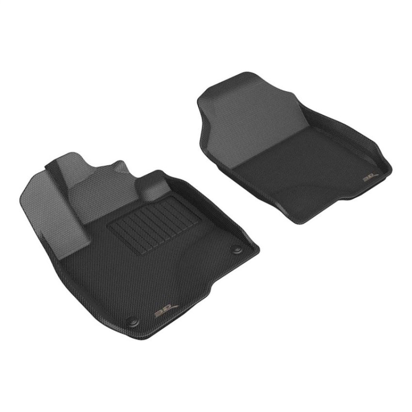 3D MAXpider L1HD13111509 2023-2024 Honda HRV Kagu 1st Row Floormat - Black