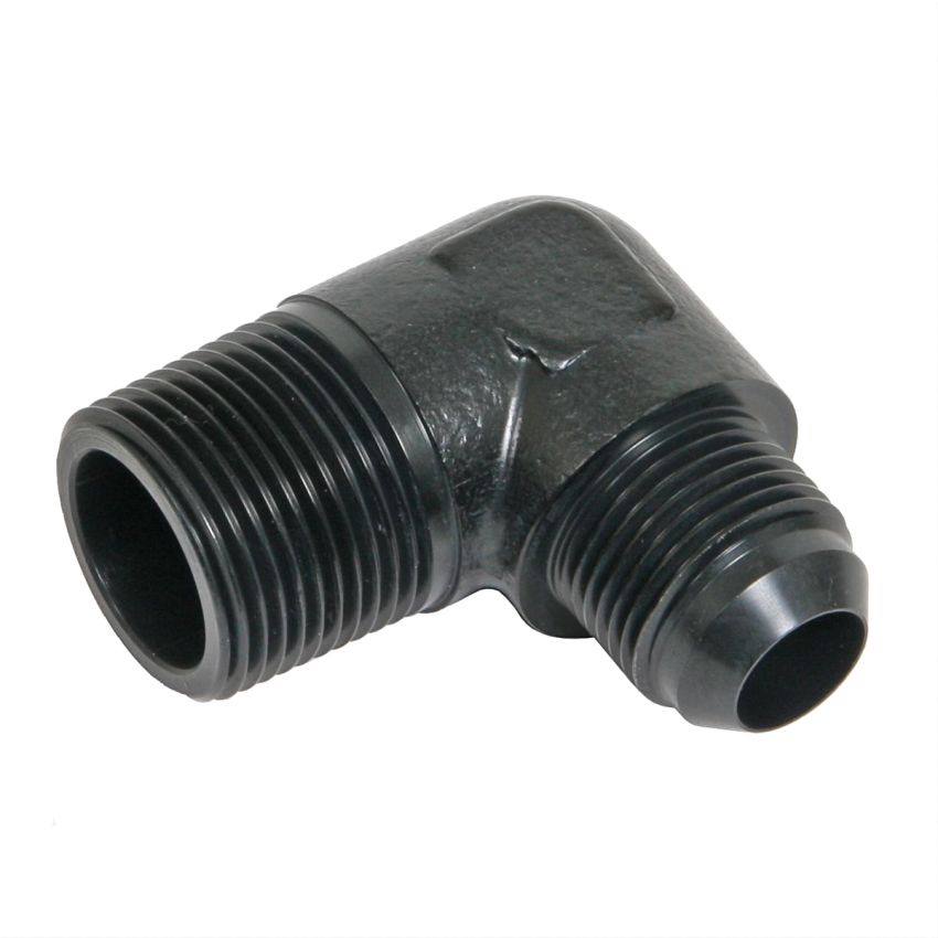 FRAGOLA FRG482219-BL 12an to 1in MPT 90-Deg. Adapter Fitting - Black