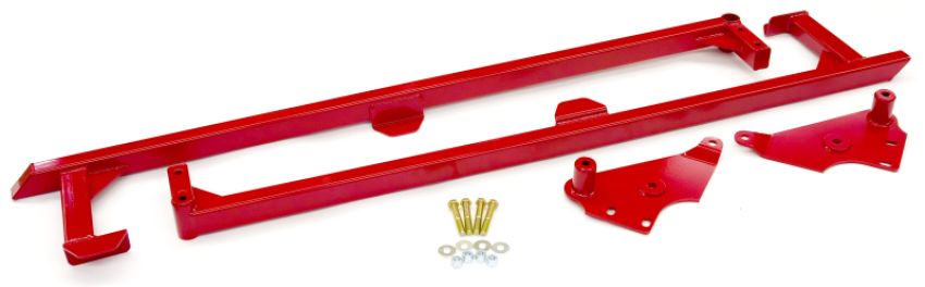 BMR Suspension SFC007R BMR 04-06 GTO Weld-On Boxed Subframe Connectors - Red