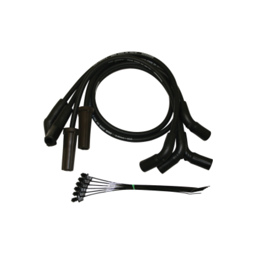 Moroso 28640 Harley-Davidson Milwaukee 8.65 Spiral Core Wire Set - Black