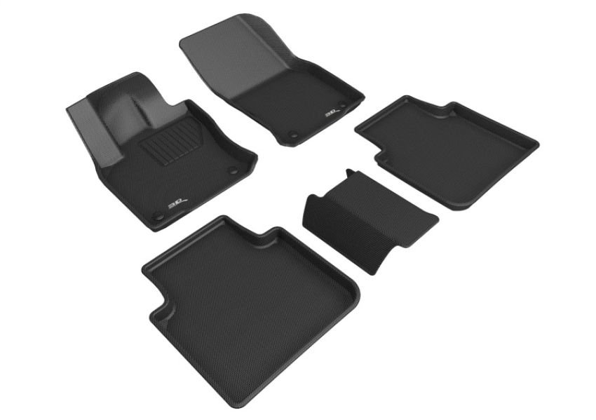 3D MAXpider L1VW10601509 18-24 Volkswagen Tiguan Kagu Black R1 R2