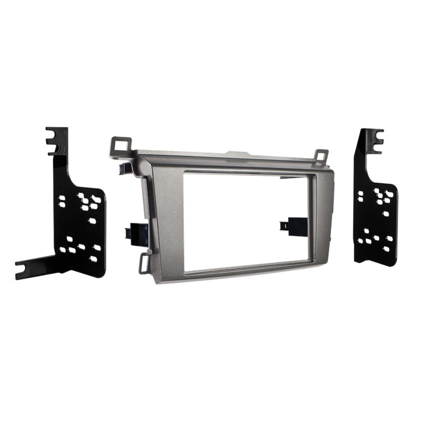 Metra 95-8242G Double DIN Installation Dash Kit for 2013-Up Toyota Rav4 Vehicles, (Grey)