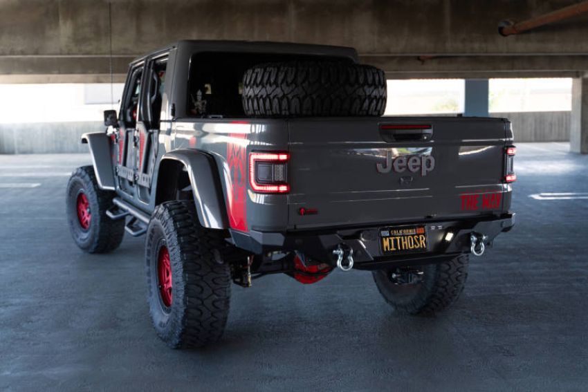 DV8 Offroad RBGL-11 20-23 Jeep Gladiator JT FS-15 Series Rear Bumper