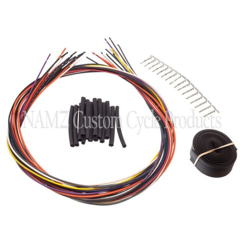 NAMZ NHCX-UON-48 82-95 NON-Bagger Models Handlebar Switch Wire Extensions 48in. (Cut & Solder Applications)
