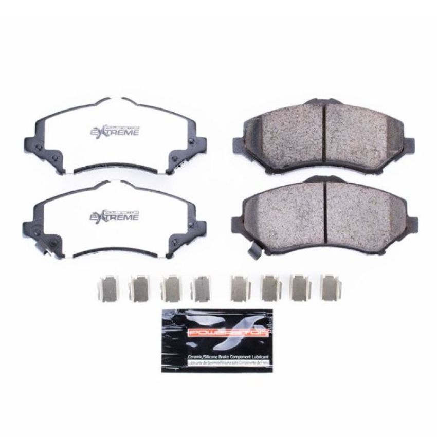 PowerStop Z36-1273 PowerStop - Z36 Truck and SUV Carbon-Fiber Ceramic Brake Pads with Hardware Kit