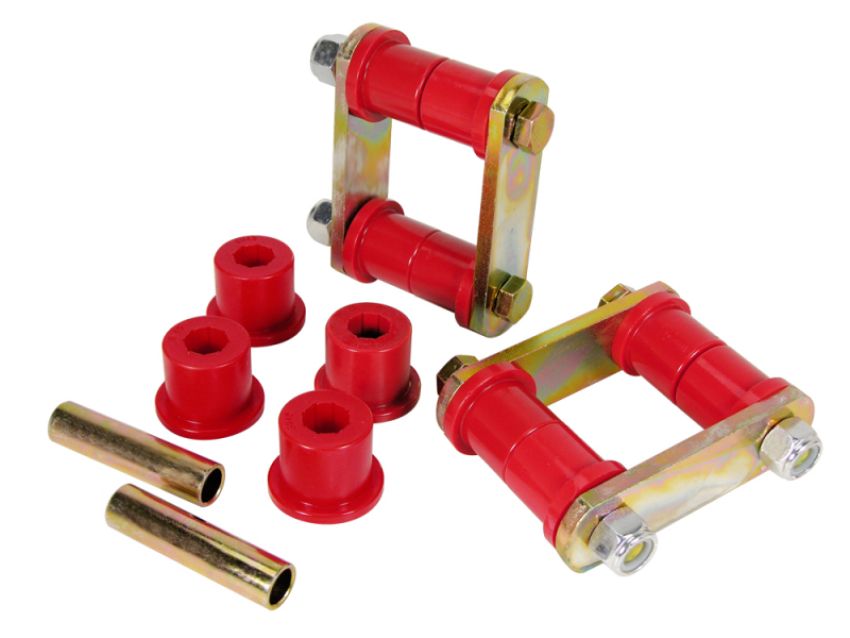 Prothane 1-1013 70-74 AMC AMX/Javelin HD Spring & Shackles Bushings - Red
