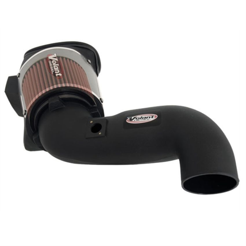 Volant 15166 Volant air intake systems utilize a high-velocity venturi filter adapter which provides a smooth transition through the MAF sensor into the intake tube for a much needed airflow improvement over the factory rubber tubing and resonator box.