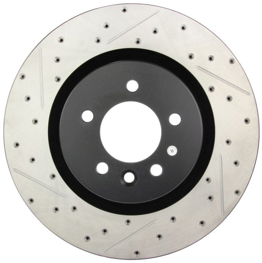 Stoptech 127.22011R Slotted & Drilled Sport Brake Rotor