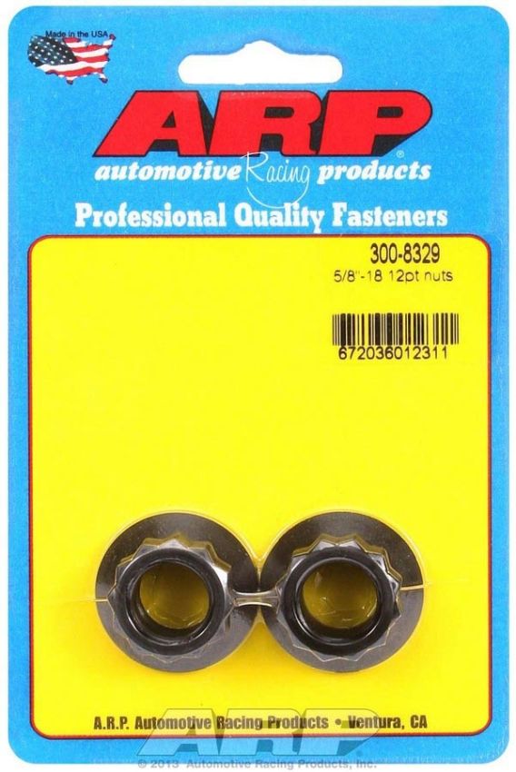 ARP ARP300-8329 5/8-18 12pt. Nuts (2)