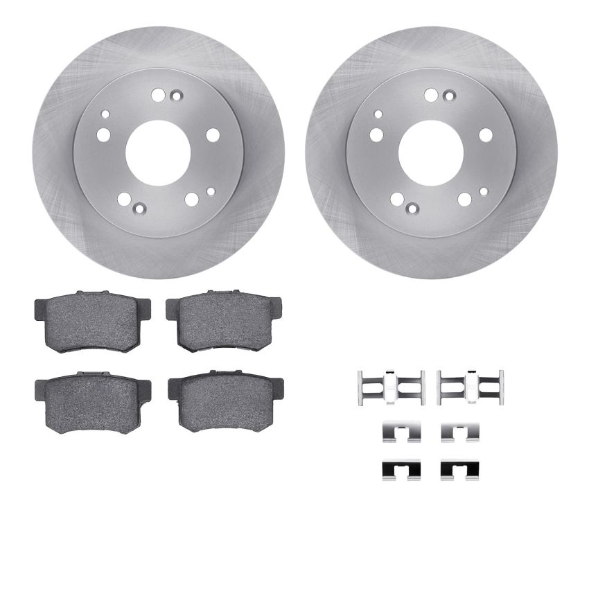 Dynamic Friction 6512-59258 Rotor Kit