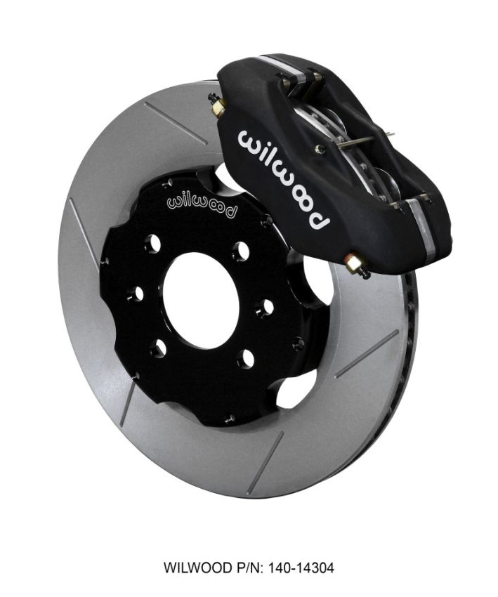 Wilwood 140-14304 Forged Dynalite ST Front Hat Kit 11.00in GT Rotor Road Race Integra/Civic w/Fac.240mm Rtr