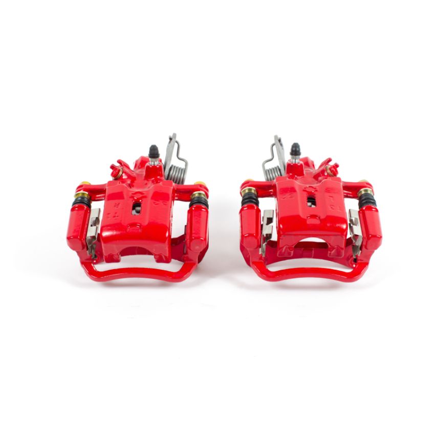 PowerStop S2856 Red Powder Coated Calipers
