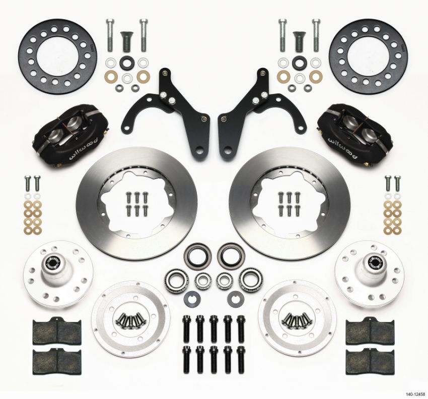 Wilwood 140-12458 Forged Dynalite Front Kit 11.00in 59-64 Chevy Impala / 63-64 Corvette