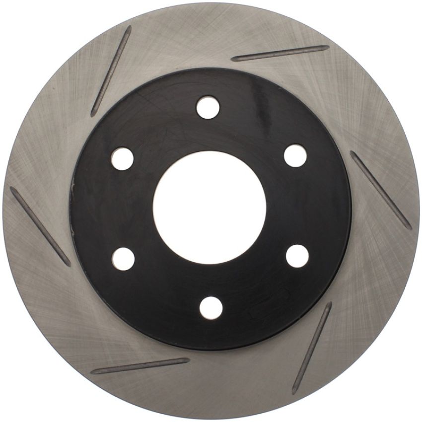 Stoptech 126.66040SR Power Slot 02-06 Cadillac Escalade / Chevrolet Avalanche 1500 Front Right Slotted Rotor