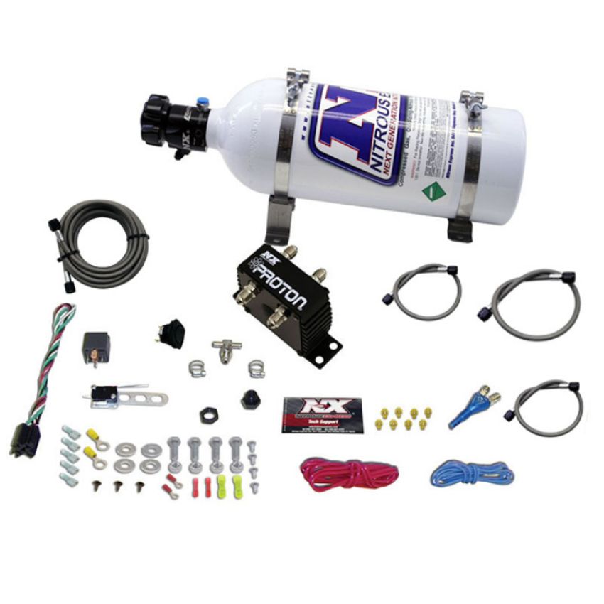 Nitrous Express 20421-05 PROTON PLUS NITROUS SYSTEM W/ 5LB BOTTLE