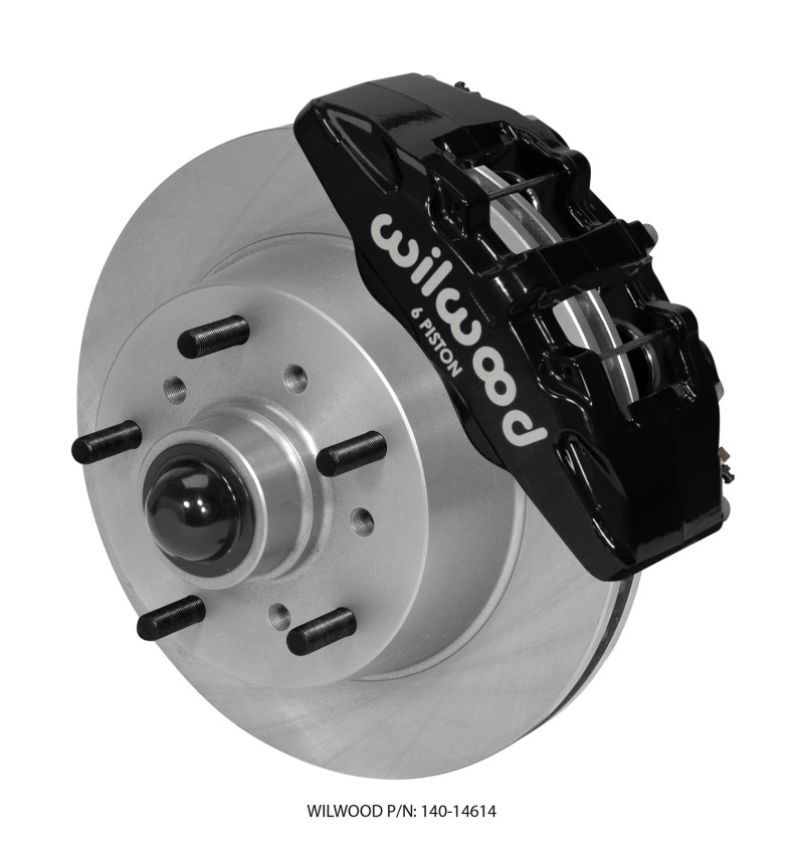 Wilwood 140-14614 Dynapro 6 Front Kit 11.75 Rotor Black 68-72 Ford F100