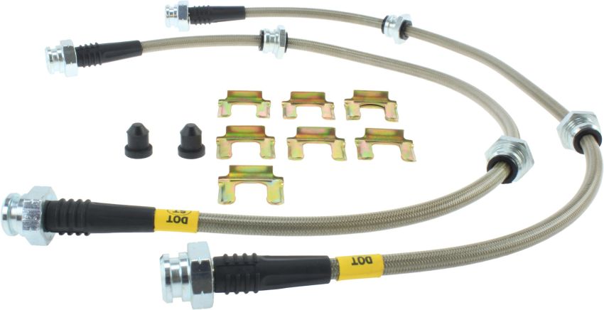 StopTech 2/89-96 Nissan 300ZX / 6/89-96 300ZX Turbo Stainless Steel Front Brake Lines