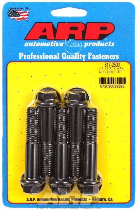 ARP ARP617-2500 Bolt Kit 6pt 5pk 1/2-13 x 2.500