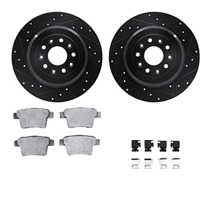 Dynamic Friction 8512-54090 Rotor Kit