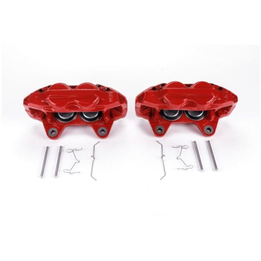 PowerStop S6278 Red Powder Coated Calipers