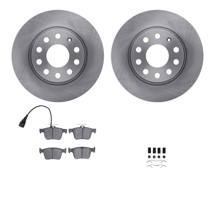 Dynamic Friction 6612-74161 Rotor Kit