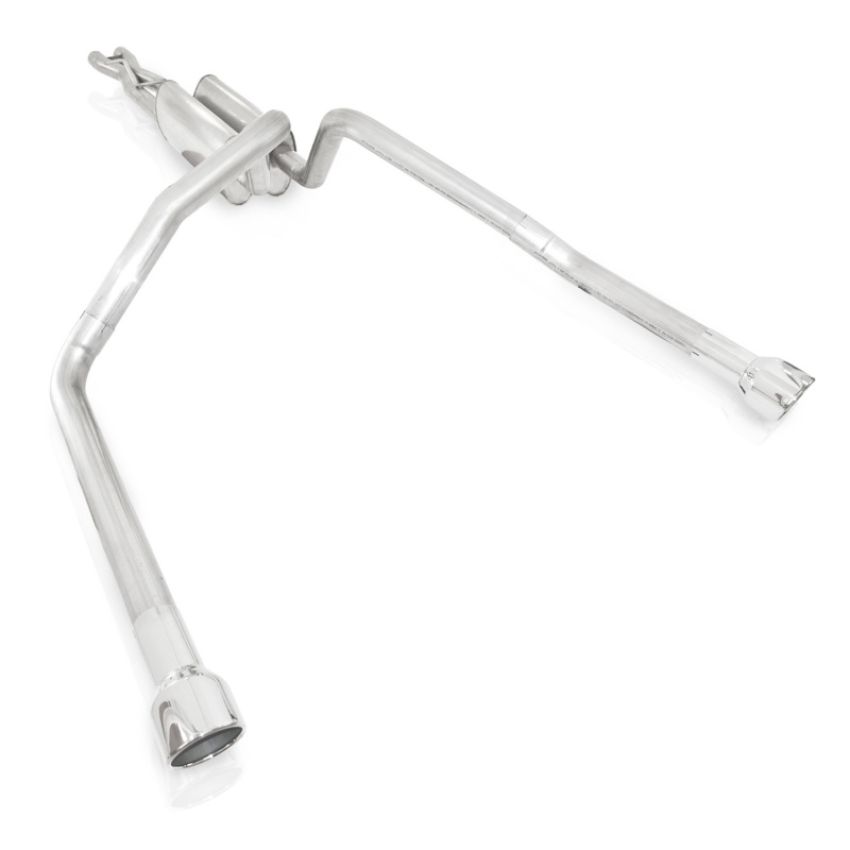 Stainless Works TBTD 2006-09 Trailblazer SS 6.0L 2-1/2in Chambered Exhaust X-Pipe Side Bumper Exit